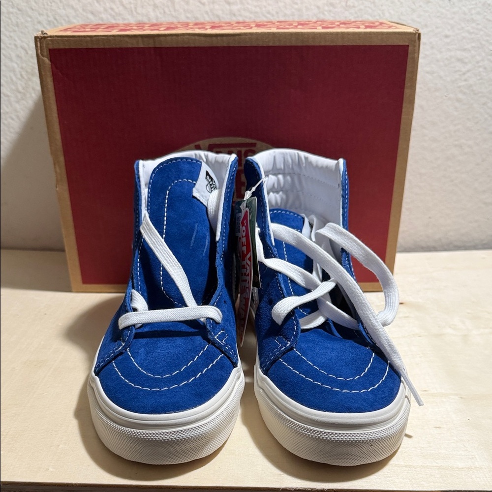 Vans Kids Royal Blue High-Top Sneakers